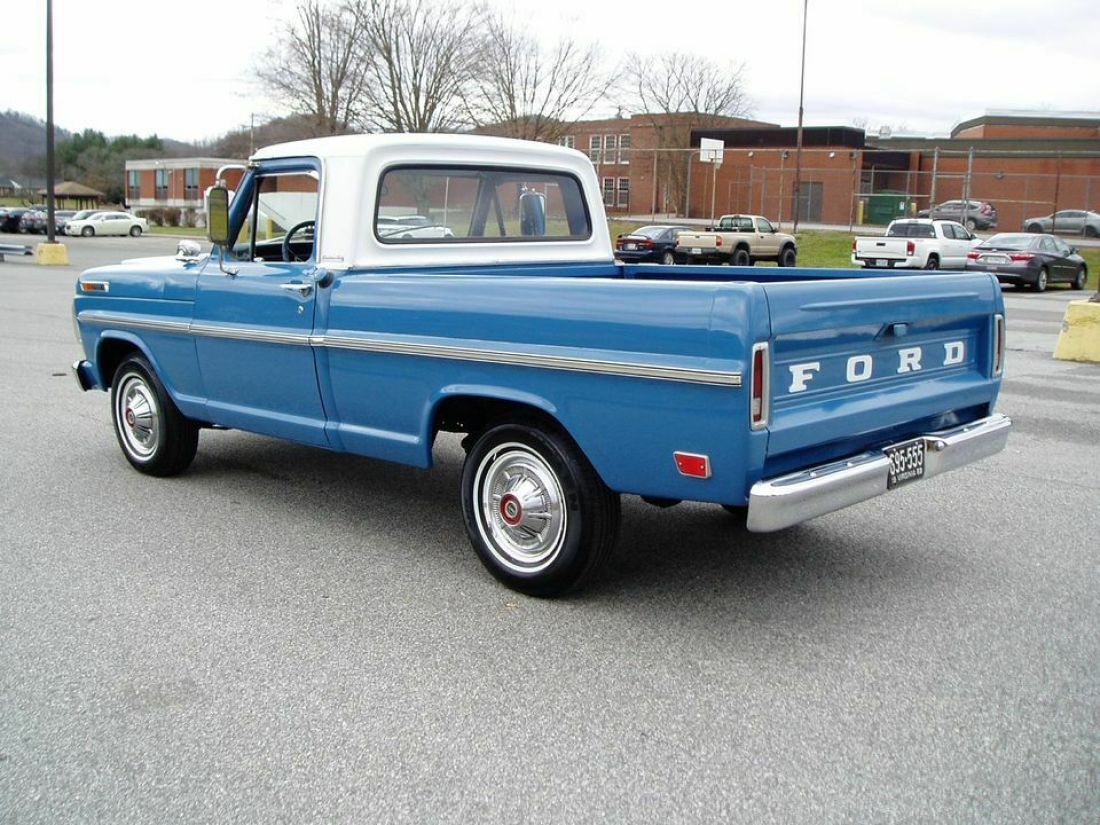 1968 FORD F-100 .. 12K ORIGINAL MILES . 1 FAMILY OWNED .. 1968 Ford F-100 Custom Cab