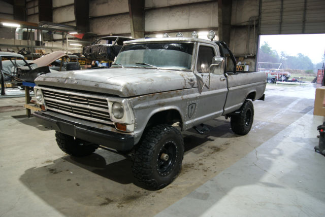 1968 Ford F-100 4x4 Lifted 1968 Ford F-100 Base Standard Cab Pickup 2-Door