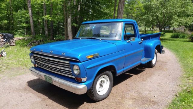 1968 Ford F-100 Pickup Truck in fine condition for sale by son of original owner 1968 Ford F-100