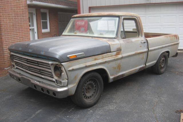 1968 Ford F-100 Rat Rod 1968 Ford F-100 Base Standard Cab Pickup 2-Door