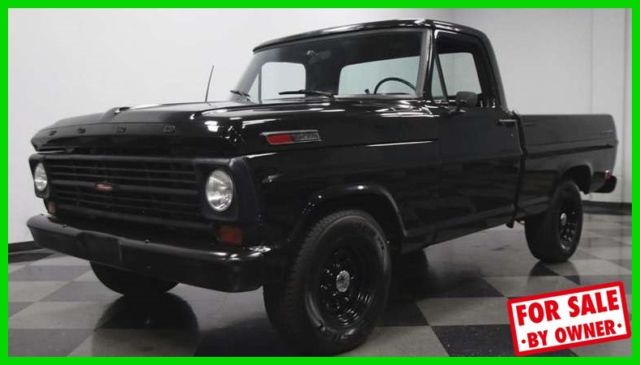 1968 Ford F-100 Rebuilt 360 V8 Gasoline Automatic RWD Power Steering NC c84250 1968 Ford F-100