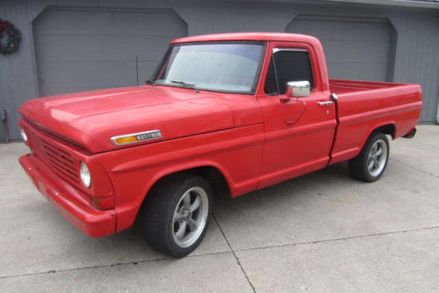 1968 Ford F-100 Short Bed, Bumpside, Hot Rod, Rat Rod 1968 Ford F-100
