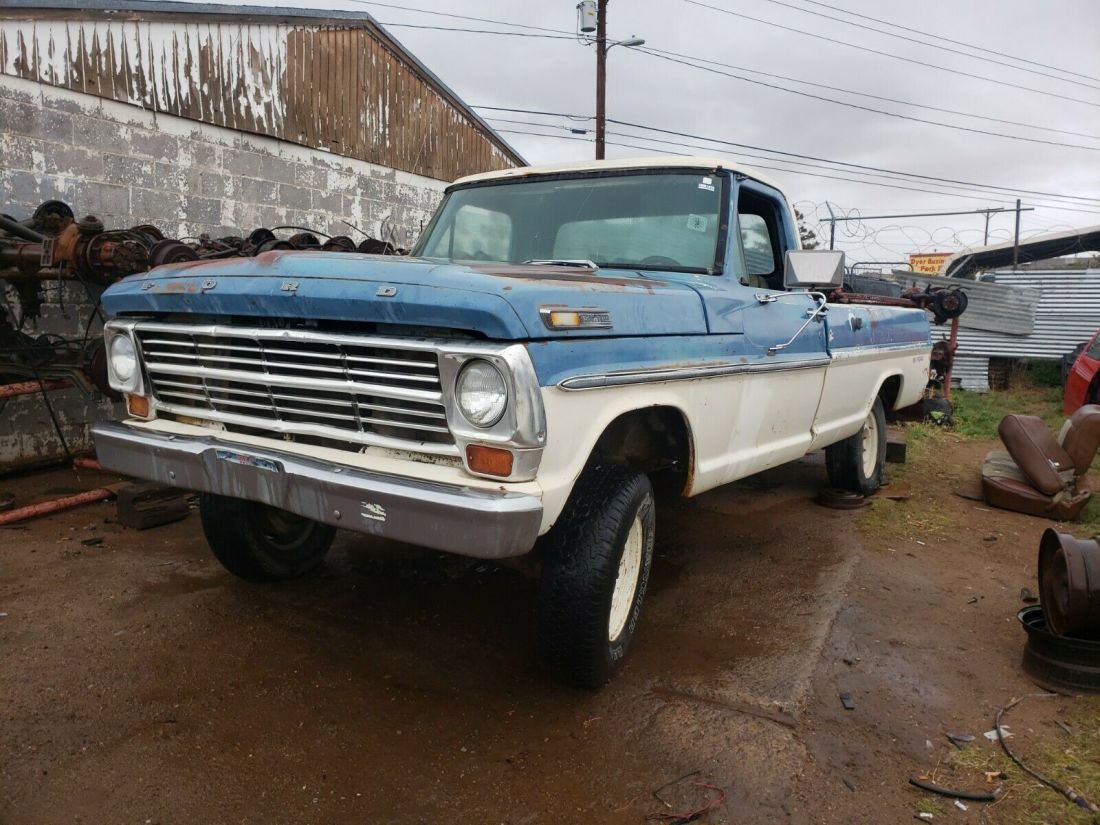 1968 Ford F-100 Single Cab Long Bed BUMP SIDE GREAT DONOR TRUCK! Clean Title ! 1968 Ford F-100