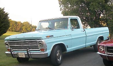 1968 Ford F100 390 Big Block manual transmission 1968 Ford F-100