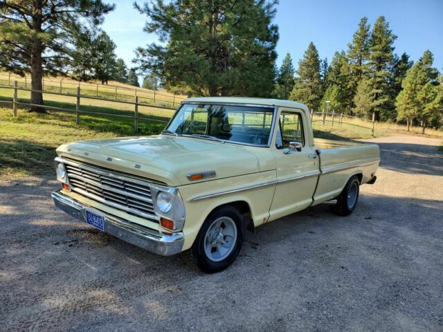 1968 Ford F100 Custom Cab mild restomod, 390/4 speed 1968 Ford F-100