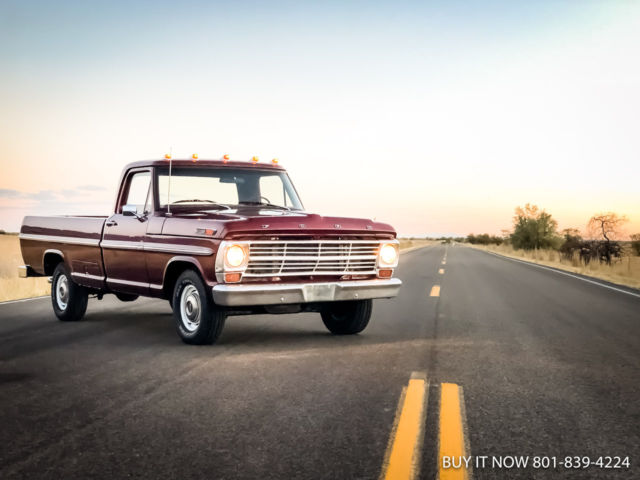 1968 Ford F100 CUSTOM, RESTORED, REBUILT ORIGINAL 360 V8, BEAUTIFUL INSIDE & OUT 1968 Ford F-100 F100 CUSTOM RESTORED REBUILT 360 V8 w/ A/C OPTION