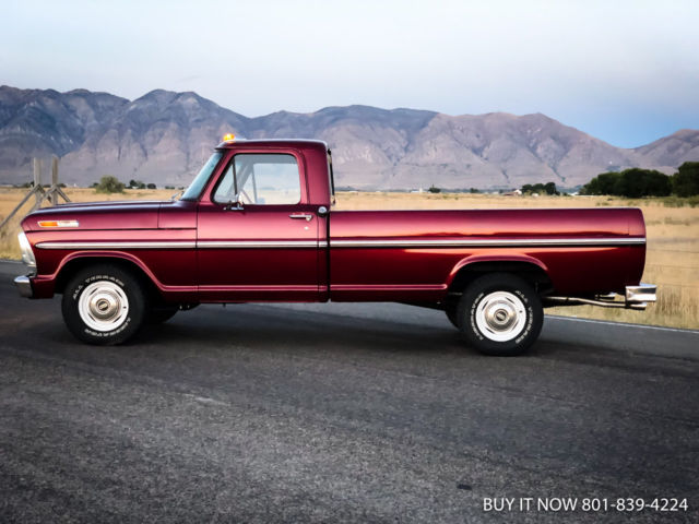 1968 Ford F-100 F100 CUSTOM RESTORED REBUILT 360 V8 w/ A/C OPTION - photo 10