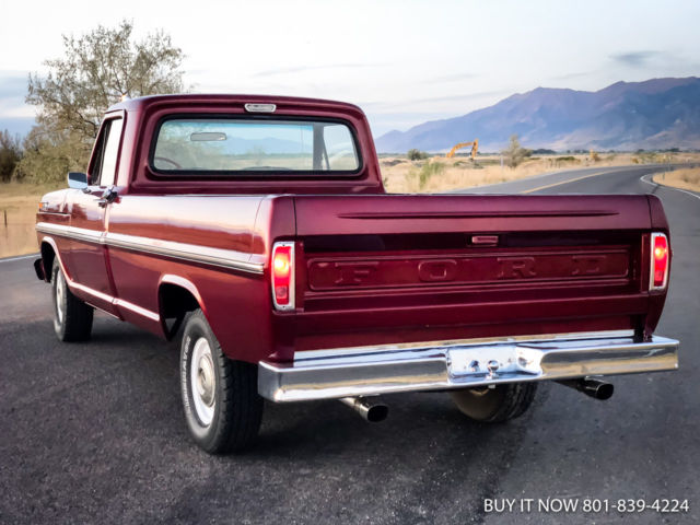 1968 Ford F-100 F100 CUSTOM RESTORED REBUILT 360 V8 w/ A/C OPTION - photo 11