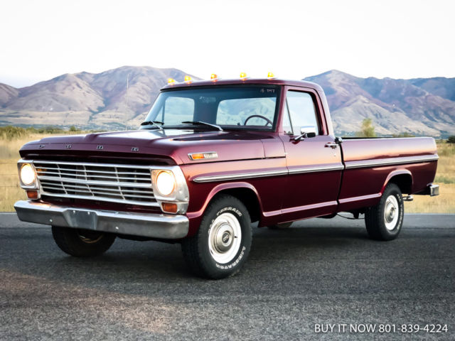 1968 Ford F-100 F100 CUSTOM RESTORED REBUILT 360 V8 w/ A/C OPTION - photo 2