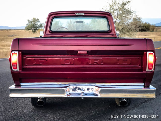 1968 Ford F-100 F100 CUSTOM RESTORED REBUILT 360 V8 w/ A/C OPTION - photo 6
