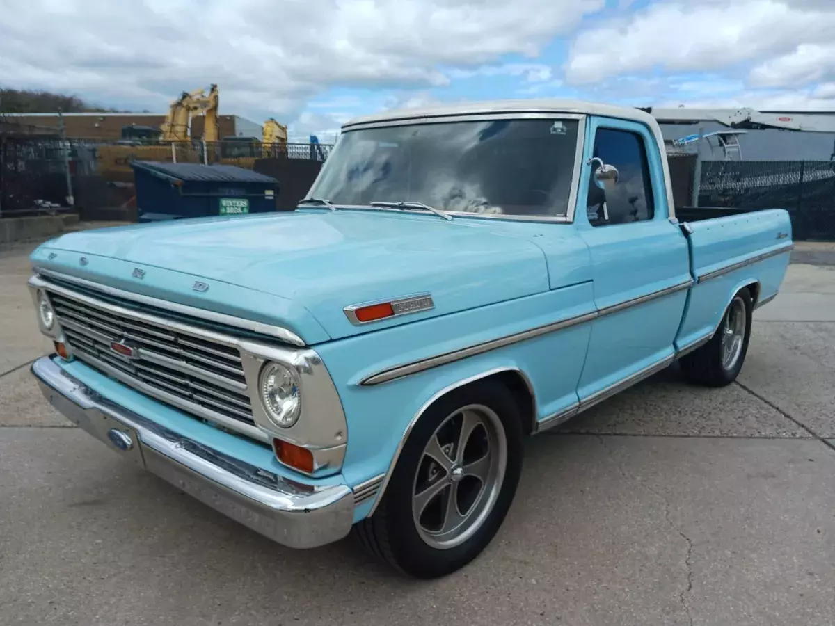 1968 FORD F100 RANGER SHORT BED 390 FE V8 49K MILES 18" WHEELS RESTOMOD P/S P/DB 1968 Ford F-100