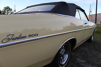 1968 Ford Fairlane 500 CONVERTIBLE - photo 6
