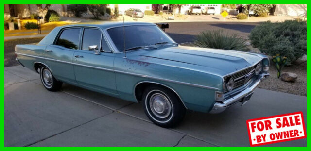 1968 Ford Fairlane 500 Survivor Gas 8-Cylinder RWD 3-Speed Automatic AZ c84387 1968 Ford Fairlane 1968 Ford Fairlane 500 Survivor