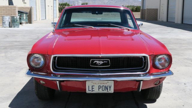1968 Ford Mustang 289 C code California Car! P/S AC DISC BRAKES!!!!! - photo 6