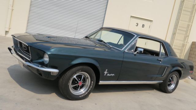 1968 FORD MUSTANG 289 C CODE CALIFORNIA SAN JOSE BUILT CAR! P/S!!! 1968 Ford Mustang 289 C CODE CALIFORNIA SAN JOSE BUILT CAR! P/S!!!