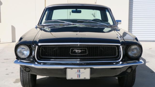 1968 Ford Mustang 289 C CODE! SAN JOSE BUILT CAR! P/S! RAVEN BLACK! - photo 12