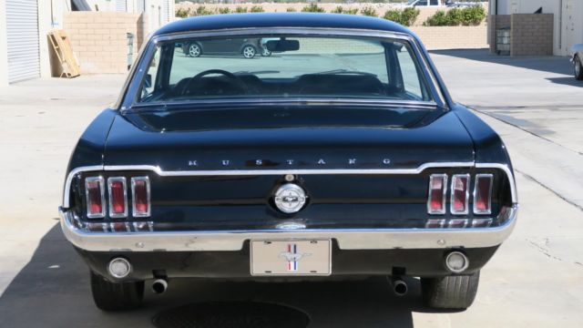 1968 Ford Mustang 289 C CODE! SAN JOSE BUILT CAR! P/S! RAVEN BLACK! - photo 6