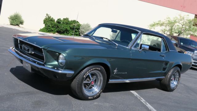 1968 Ford Mustang 289 C CODE! SAN JOSE CAR! P/S! DISC! HIGHLAND GRN! - photo 2