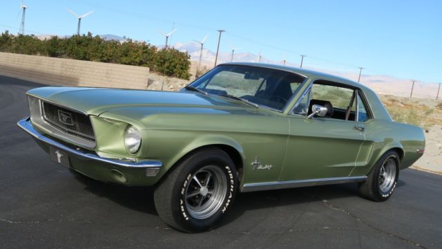 1968 Ford Mustang 289 V8 C CODE CALIFORNIA CAR! 5 SPEED! AC! P/S,PB! - photo 2