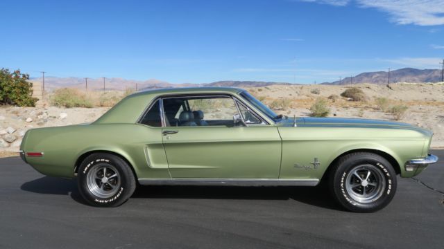 1968 Ford Mustang 289 V8 C CODE CALIFORNIA CAR! 5 SPEED! AC! P/S,PB! - photo 4