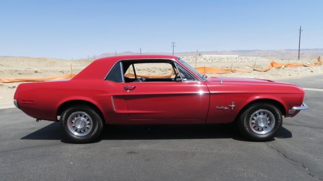 1968 Ford Mustang 289 V8 C CODE! P/S! NEW PAINT AND INTERIOR! NICE! - photo 4