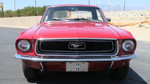 1968 Ford Mustang 289 V8 C CODE! P/S! NEW PAINT AND INTERIOR! NICE! - photo 5