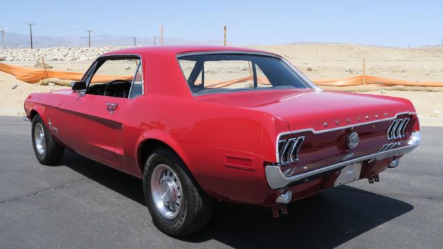 1968 Ford Mustang 289 V8 C CODE! P/S! NEW PAINT AND INTERIOR! NICE! - photo 7