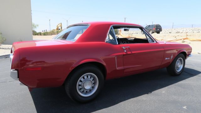 1968 Ford Mustang 289 V8 C CODE! P/S! NEW PAINT AND INTERIOR! NICE! - photo 8