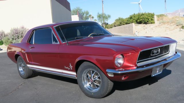 1968 Ford Mustang 289 V8 C CODE SAN JOSE BUILT! P/S! GREAT DRIVER! - photo 2