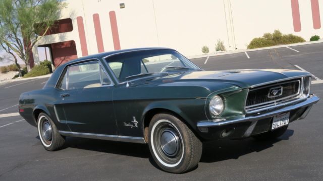 1968 Ford Mustang 289 V8 C CODE SAN JOSE CAR! SURVIVOR! P/S! - photo 2