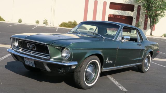 1968 Ford Mustang 289 V8 C CODE SAN JOSE CAR! SURVIVOR! P/S! - photo 3