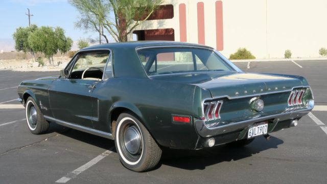 1968 Ford Mustang 289 V8 C CODE SAN JOSE CAR! SURVIVOR! P/S! - photo 8