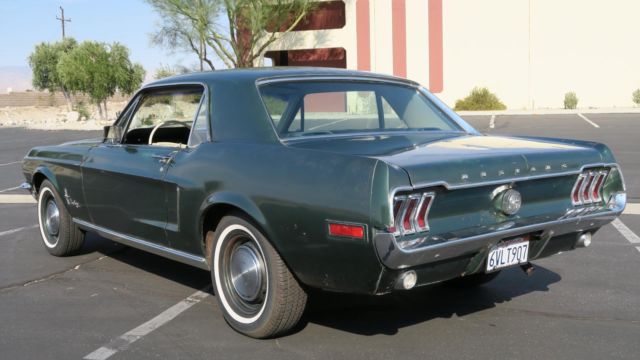 1968 Ford Mustang 289 V8 C CODE SAN JOSE CAR! SURVIVOR! P/S! - photo 9