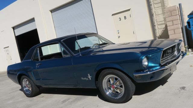 1968 Ford Mustang 302 J CODE! CALIFORNIA CAR! NEW PAINT / INTERIOR! - photo 2