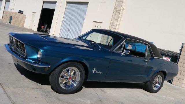 1968 Ford Mustang 302 J CODE! CALIFORNIA CAR! NEW PAINT / INTERIOR! - photo 3