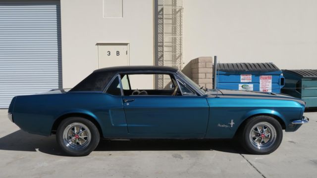 1968 Ford Mustang 302 J CODE! CALIFORNIA CAR! NEW PAINT / INTERIOR! - photo 5