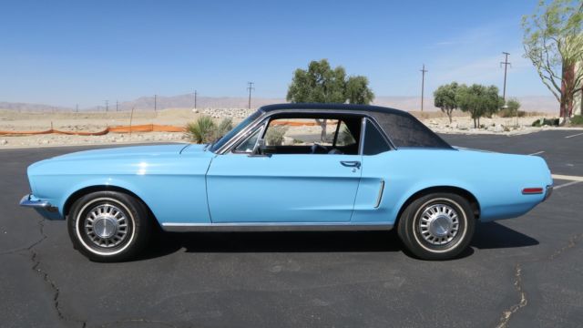 1968 Ford Mustang 302 J CODE! P/S! PWR DISC! WEST COAST CAR! CLEAN! - photo 3