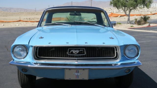 1968 Ford Mustang 302 J CODE! P/S! PWR DISC! WEST COAST CAR! CLEAN! - photo 5
