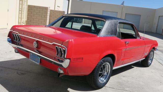 1968 Ford Mustang 302 V8 J CODE! SAN JOSE BUILT! SHOW WINNER! AC! - photo 5