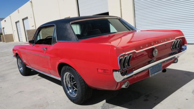 1968 Ford Mustang 302 V8 J CODE! SAN JOSE BUILT! SHOW WINNER! AC! - photo 6