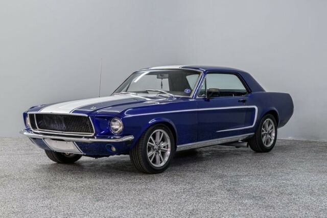 1968 Ford Mustang 326 Miles Deep Impact Blue Coupe 351 Windsor C-4 3-Spd Auto 1968 Ford Mustang --