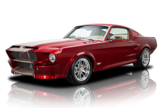 1968 Ford Mustang 574 Miles Burgundy Coupe 5.0 Liter Coyote V8 6 Speed Manual 1968 Ford Mustang --