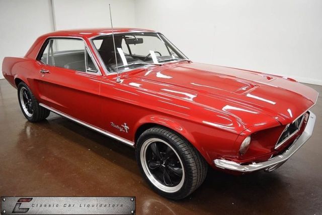 1968 Ford Mustang 7431 Miles Red 302 V8 AOD Automatic Overdrive 1968 Ford Mustang --