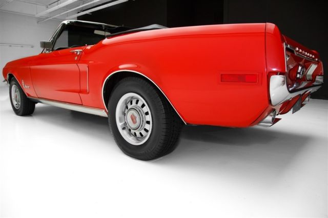 1968 Ford Mustang Candy Apple Red, New black interior - photo 10