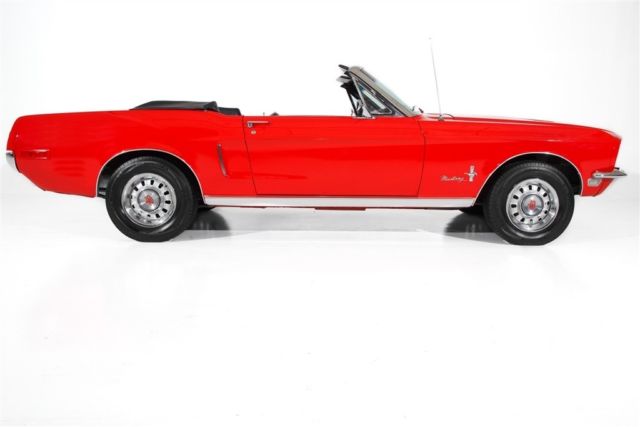 1968 Ford Mustang Candy Apple Red, New black interior - photo 4