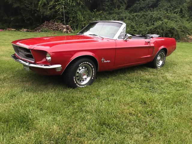 1968 FORD MUSTANG CONVERTABLE V8 MATCHING NUMBERS CAR!!! - NO RESERVE!!! 1968 Ford Mustang