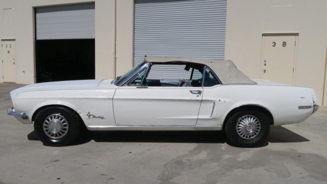 1968 Ford Mustang CONVERTIBLE 289 C CODE P/S! PWR DISC! POWER TOP! - photo 4