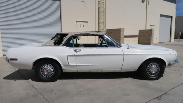 1968 Ford Mustang CONVERTIBLE 289 C CODE P/S! PWR DISC! POWER TOP! - photo 5