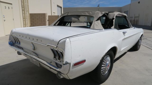 1968 Ford Mustang CONVERTIBLE 289 C CODE P/S! PWR DISC! POWER TOP! - photo 8
