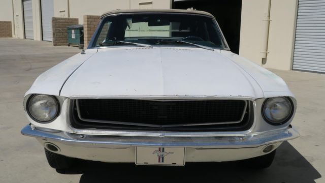 1968 Ford Mustang CONVERTIBLE 289 C CODE P/S! PWR DISC! POWER TOP! - photo 9